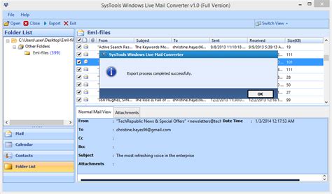 SysTools Windows Mail App